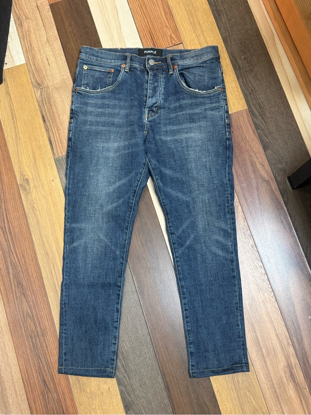 Purple Brand Men’s Dark Blue Slim Jeans